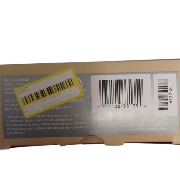 NEW InfinitiPro by Conair 1 1/2" Rose Gold Titanium Curling Iron CD252N - Picture 5 of 5